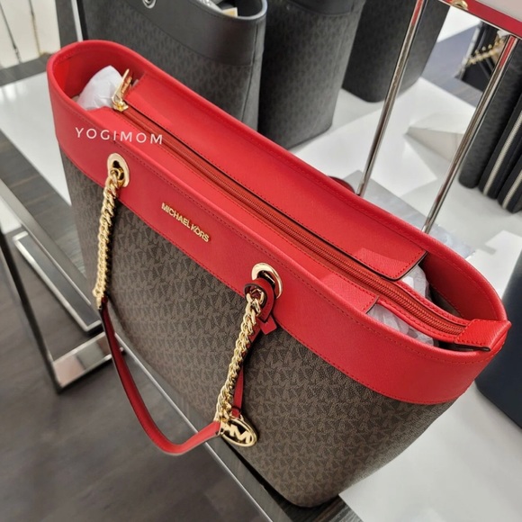 MICHAEL KORS Shoulder Hand Bag purse Tote Satchel - Picture 3 of 12